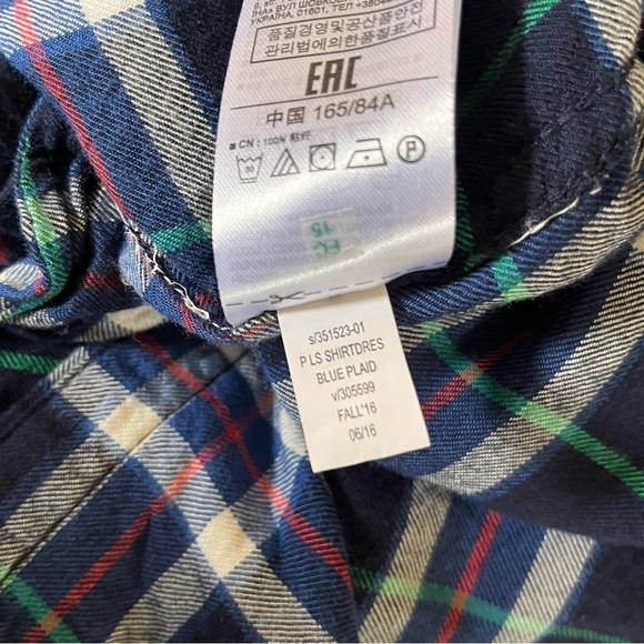 Gap Pendleton Long Sleeve Plaid Shirtdress Medium - Picture 10 of 16